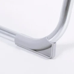 AKTIVE - Chaise Pliante Haute Avec Dossier Haut Réglable 5 Positions, Gris -Camping Promotion Magasin aktive chaise pliante haute avec dossier haut reglable 5 positions gris 6