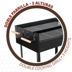 Barbecue Au Charbon De Bois Portable Aktive Double Grill -Camping Promotion Magasin barbecue au charbon de bois portable aktive double grill 2