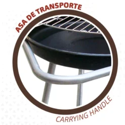 Barbecue Portable Rond 4 Hauteurs Aktive -Camping Promotion Magasin barbecue portable rond 4 hauteurs aktive 3