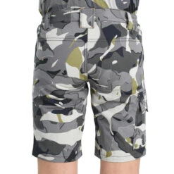 Bermuda Chasse Junior 500 Camouflage Gris 13 Bermuda Chasse Junior 500 Camouflage Gris -Camping Promotion Magasin bermuda chasse junior 500 camouflage gris 4