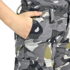 Bermuda Chasse Junior 500 Camouflage Gris 16 Bermuda Chasse Junior 500 Camouflage Gris -Camping Promotion Magasin bermuda chasse junior 500 camouflage gris 7