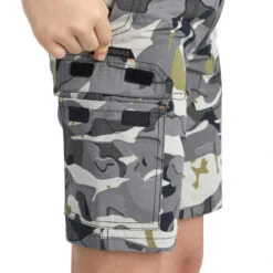 Bermuda Chasse Junior 500 Camouflage Gris 17 Bermuda Chasse Junior 500 Camouflage Gris -Camping Promotion Magasin bermuda chasse junior 500 camouflage gris 8