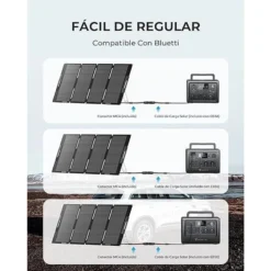 BLUETTI Panneau Solaire MP200 Pour Camping, Jardin, Voyage -Camping Promotion Magasin bluetti panneau solaire mp200 pour camping jardin voyage 2