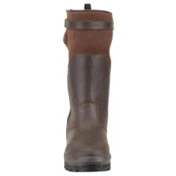 Bottes Chasse Chaudes Imperméables Cuir 900. -Camping Promotion Magasin bottes chasse chaudes impermeables cuir 900 4