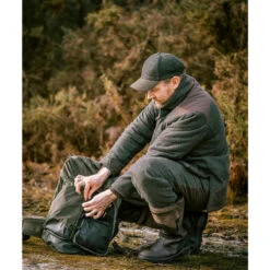 Bottes Chasse Chaudes Imperméables Cuir 900. -Camping Promotion Magasin bottes chasse chaudes impermeables cuir 900 8