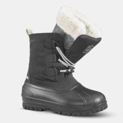 Quechua BOTTES DE NEIGE CHAUDES ET IMPERMEABLES DE RANDONNEE - SH900 - ENFANT 30 AU 38 -Camping Promotion Magasin bottes de neige chaudes et impermeables de randonnee sh900 enfant 30 au 38 2