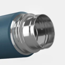 Quechua Bouteille Isotherme Inox 0,4L Avec Gobelet Pour La Randonnée - Bleu -Camping Promotion Magasin bouteille isotherme inox 04l avec gobelet pour la randonnee bleu 6