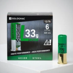 Cartouche L900 33gr Haute Vitesse CALIBRE 12/76 BILLE Acier N°6 X25