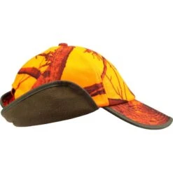 CASQUETTE CHASSE A RABAT CAMOUFLAGE ORANGE 13 CASQUETTE CHASSE A RABAT CAMOUFLAGE ORANGE -Camping Promotion Magasin casquette chasse a rabat camouflage orange 3