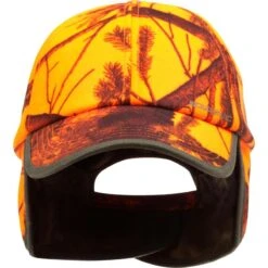 CASQUETTE CHASSE A RABAT CAMOUFLAGE ORANGE 18 CASQUETTE CHASSE A RABAT CAMOUFLAGE ORANGE -Camping Promotion Magasin casquette chasse a rabat camouflage orange 8