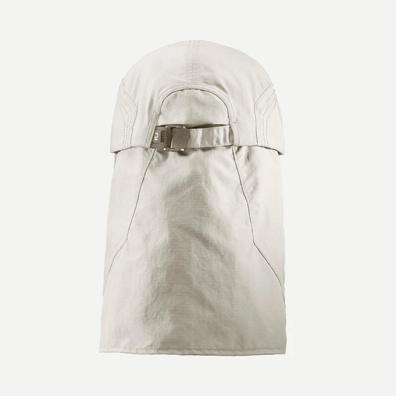 Casquette De Trekking Montagne TREK 900 ANTI-UV GRIS CLAIR 3 Casquette De Trekking Montagne TREK 900 ANTI-UV GRIS CLAIR – Image 3