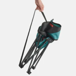 Quechua CHAISE BASSE PLIANTE DE CAMPING MH100 Bleue -Camping Promotion Magasin chaise basse pliante de camping mh100 bleue 2