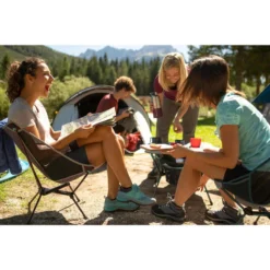 Quechua CHAISE BASSE PLIANTE DE CAMPING MH500 GRIS -Camping Promotion Magasin chaise basse pliante de camping mh500 gris 6