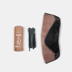 Quechua CHAISE BASSE PLIANTE DE CAMPING MH500 MARRON -Camping Promotion Magasin chaise basse pliante de camping mh500 marron 2