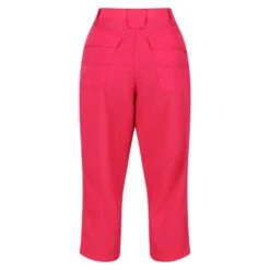 Regatta Chaska II Capri De Randonnée Pour Femme - Rose Foncé -Camping Promotion Magasin chaska ii capri de randonnee pour femme rose fonce 3