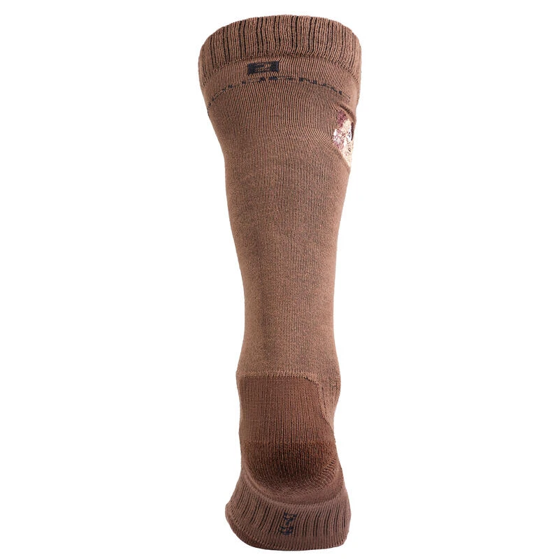 CHAUSSETTES CHASSE RESPIRANTES HAUTES 100 SANGLIER 5 CHAUSSETTES CHASSE RESPIRANTES HAUTES 100 SANGLIER – Image 5