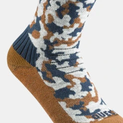 Quechua Chaussettes Chaudes De Randonnée - SH100 MID - Enfant X2 Paires -Camping Promotion Magasin chaussettes chaudes de randonnee sh100 mid enfant x2 paires 6