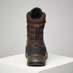 CHAUSSURES CHASSE IMPERMÉABLES CHAUDES CUIR CROSSHUNT 540 MARRON -Camping Promotion Magasin chaussures chasse impermeables chaudes cuir crosshunt 540 marron 3