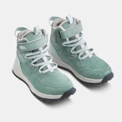 Quechua Chaussures Chaudes Imperméables De Randonnée SH500 Cuir Scratch - Enfant 24-34 -Camping Promotion Magasin chaussures chaudes impermeables de randonnee sh500 cuir scratch enfant 24 34 3