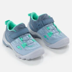 Quechua Chaussures De Randonnée Enfant à Scratch Crossrock Bleue Du 24 AU 34 -Camping Promotion Magasin chaussures de randonnee enfant a scratch crossrock bleue du 24 au 34 3