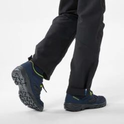 Quechua Chaussures De Randonnée Enfant Avec Lacets - NH100 Bleu - 35 AU 38 -Camping Promotion Magasin chaussures de randonnee enfant avec lacets nh100 bleu 35 au 38 2