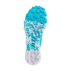 Chaussures De Trail Running Pour Femme Race Light Bleu Ciel Et Blanc -Camping Promotion Magasin chaussures de trail running pour femme race light bleu ciel et blanc 6