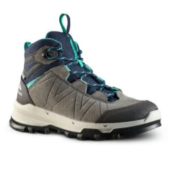 Quechua Chaussures Hautes Imperméables Enfant De Randonnée Montagne - MH500 28-39
