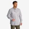 CHEMISE 100 A CARREAUX BLANCHE