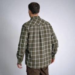 CHEMISE 100 A CARREAUX VERTE -Camping Promotion Magasin chemise 100 a carreaux verte 1