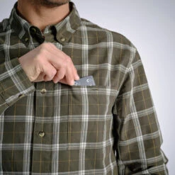 CHEMISE 100 A CARREAUX VERTE -Camping Promotion Magasin chemise 100 a carreaux verte 3