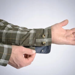 CHEMISE 100 A CARREAUX VERTE -Camping Promotion Magasin chemise 100 a carreaux verte 4