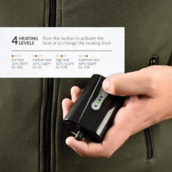 Couche De Base Sans Manches - Coupe Régulière Avec Fermeture à Glissière - Kaki -Camping Promotion Magasin couche de base sans manches coupe reguliere avec fermeture a glissiere kaki 2