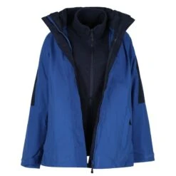 Regatta Defender Veste De Randonnée 3 En 1 Pour Femme - Bleu -Camping Promotion Magasin defender veste de randonnee 3 en 1 pour femme bleu 2