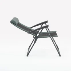 Quechua FAUTEUIL PLIANT CONFORTABLE POUR LE CAMPING - INCLINABLE - ACIER -Camping Promotion Magasin fauteuil pliant confortable pour le camping inclinable acier 5