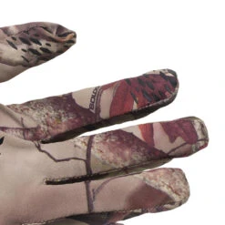 Gants De Chasse Polyester Respirants Femme - 500 Camouflage -Camping Promotion Magasin gants de chasse polyester respirants femme 500 camouflage 5