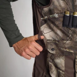 GILET CHASSE 500 CAMOUFLAGE TREEMETIC -Camping Promotion Magasin gilet chasse 500 camouflage treemetic 5
