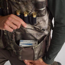 GILET CHASSE 500 CAMOUFLAGE TREEMETIC -Camping Promotion Magasin gilet chasse 500 camouflage treemetic 6