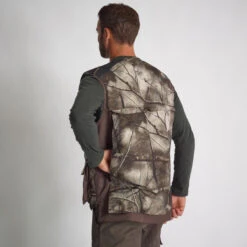 GILET CHASSE 500 CAMOUFLAGE TREEMETIC -Camping Promotion Magasin gilet chasse 500 camouflage treemetic 8