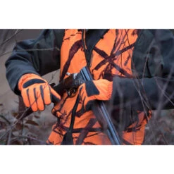 GILET CHASSE COMPACT SILENCIEUX CAMOUFLAGE FLUO -Camping Promotion Magasin gilet chasse compact silencieux camouflage fluo 7