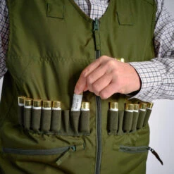 Gilet Chasse Réversible 500 Fluo/vert -Camping Promotion Magasin gilet chasse reversible 500 fluovert 3