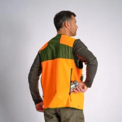Gilet Chasse Réversible 500 Fluo/vert -Camping Promotion Magasin gilet chasse reversible 500 fluovert 8