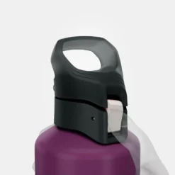 Quechua Gourde Alu 1L Avec Bouchon à Ouverture Rapide Pour La Randonnée - Violet -Camping Promotion Magasin gourde alu 1l avec bouchon a ouverture rapide pour la randonnee violet 5