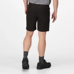 Regatta Highton Mid Short De Randonnée Pour Homme - Noir -Camping Promotion Magasin highton mid short de randonnee pour homme noir 3
