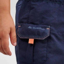 Quechua Jupe Short De Randonnée - MH100 KID Bleu Marine - Enfant 2-6 ANS -Camping Promotion Magasin jupe short de randonnee mh100 kid bleu marine enfant 2 6 ans 3