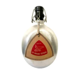 La Gourde Française Ovale 1 Litre - Métal En Aluminium Recyclé -Camping Promotion Magasin la gourde francaise ovale 1 litre metal en aluminium recycle 2