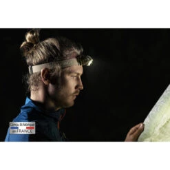 Lampe Frontale DIABLO - Bandeau Uni Coyote – Fabrication FRANCE -Camping Promotion Magasin lampe frontale diablo bandeau uni coyote fabrication france 2