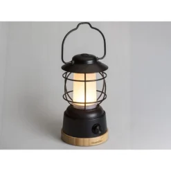Lampe Lanterne De Camping LED Kiruna Jord - Rechargeable - USB - Bambou - Rétro -Camping Promotion Magasin lampe lanterne de camping led kiruna jord rechargeable usb bambou retro 2