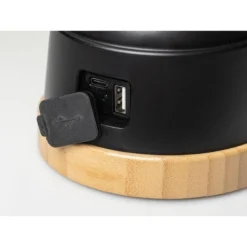 Lampe Lanterne De Camping LED Kiruna Jord - Rechargeable - USB - Bambou - Rétro -Camping Promotion Magasin lampe lanterne de camping led kiruna jord rechargeable usb bambou retro 4