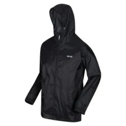 Regatta Pack-It III Homme Randonnée Veste Imperméable - Noir