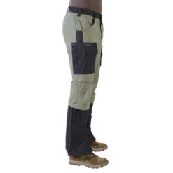 Pantalon Chasse Léger, Résistant Et Respirant Homme - Steppe 920 Guêtres Vert -Camping Promotion Magasin pantalon chasse leger resistant et respirant homme steppe 920 guetres vert 4